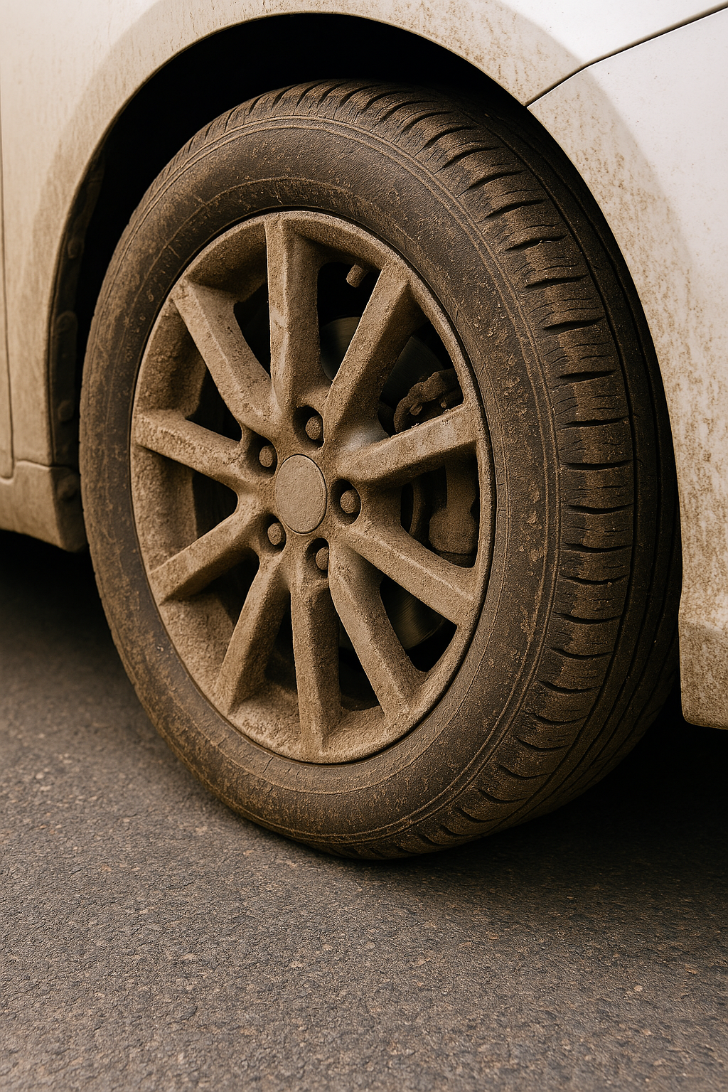 Before – wheels & tires